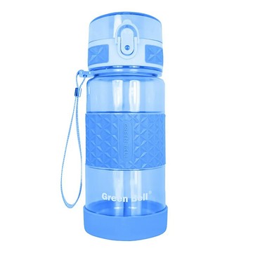 Green Bell 綠貝 果漾彈蓋水壺  藍色  350ml  1個