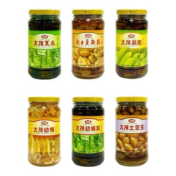 (低消$150出貨) 大茂家庭號系列(黑瓜/幼筍/大土豆麵筋/幼條瓜/菜心/土豆王)