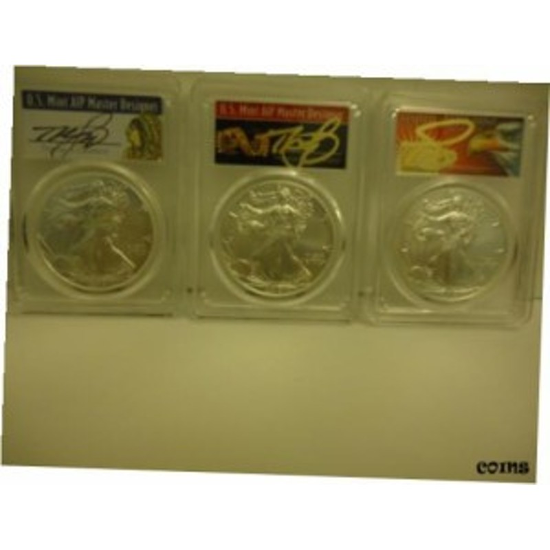 品質保証書付】 アンティークコイン NGC PCGS 3 Coin Set 2019 W