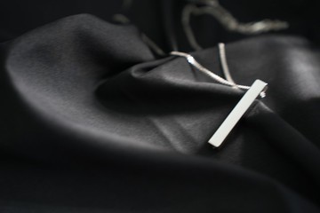 跳海實驗銀飾項鏈中性極簡男女設計師款內可藏物吊墜百搭