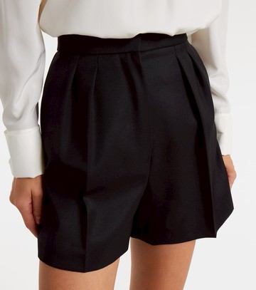 Max Mara Ozieri high-rise virgin wool shorts