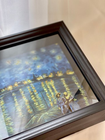 【立體名畫系列】梵谷隆河的星夜