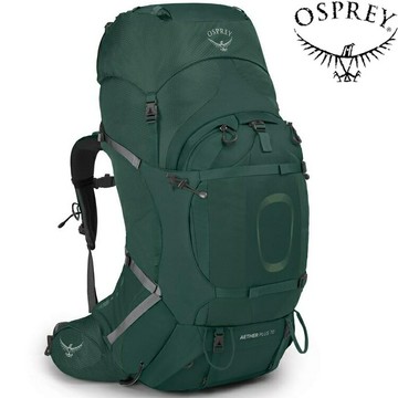 Osprey Aether Plus 70 男款登山背包 軸突綠 Axo Green