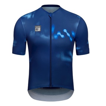 Santic 男士騎行服短袖上衣公路騎行 7A 抗菌防曬騎行 TM25C02249N