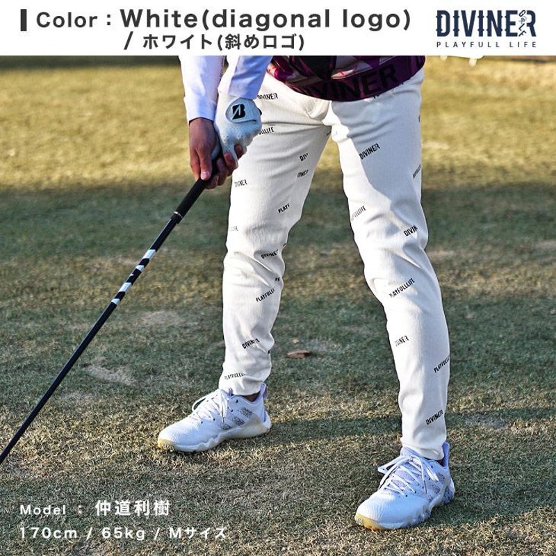 DIVINER GOLF】ゴルフウェア メンズ 春 パンツ ゴルフパンツ 細身