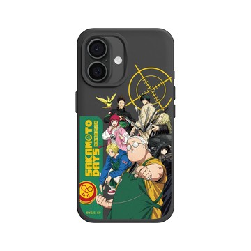 iPhone 16 SolidX 黑 - Sakamoto Days - 坂本日常 殺手集合