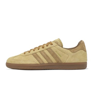 adidas 休閒鞋 Samba JJJJound 男鞋 女鞋 卡其 棕 麂皮 Tobacco 聯名 愛迪達 ID8709