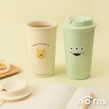 迪士尼輕巧耐熱隨行杯- Norns Original Design 小熊維尼 三眼怪 韓國製造 BPA FREE 450ml環保杯 飲料杯 咖啡杯