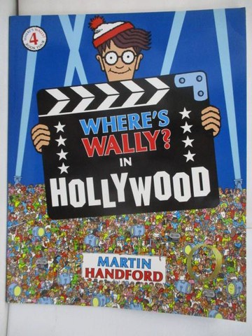 【書寶二手書T3／少年童書_TUU】Where’s Wally? In Hollywood_Martin Handford