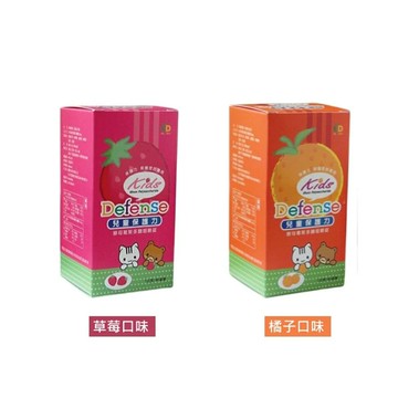 圓鼎生技 兒童保護力咀嚼錠 草莓/橘子口味 80 顆/盒 保護力 公司貨【立赫藥局】