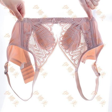 【臺灣出貨👙】2021新款水晶杯兔耳朵杯性感蕾絲內衣背心式薄款無鋼圈收副乳文胸【伊娜美】