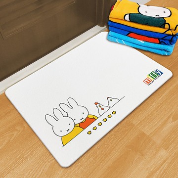 【聖誕禮物】MBM米菲兔好朋友_L號超厚切水洗式珪藻土地墊