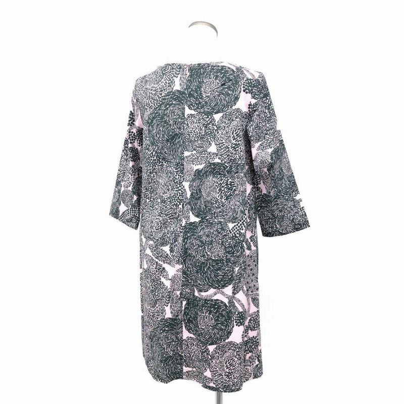 marimekko マリメッコ 七分袖ワンピース 未使用品 サイズ36