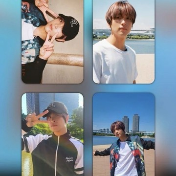 ⭐韓國代購正版⭐nct127 楷燦日本旅行小卡一套四張