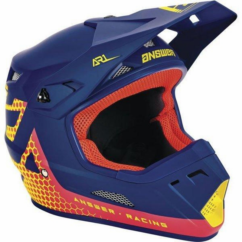 ANSR ANSWER オフロードモトクロスヘルメットXL ANSWER アンサー AR1 CHARGE HELMET オフロードヘルメット