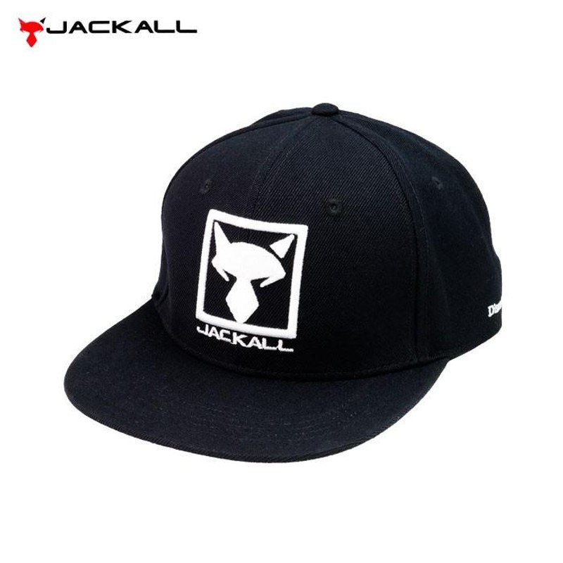 ジャッカル スクエアロゴフラットキャップ JACKALL SQUARE LOGO FLAT CAP | LINEショッピング