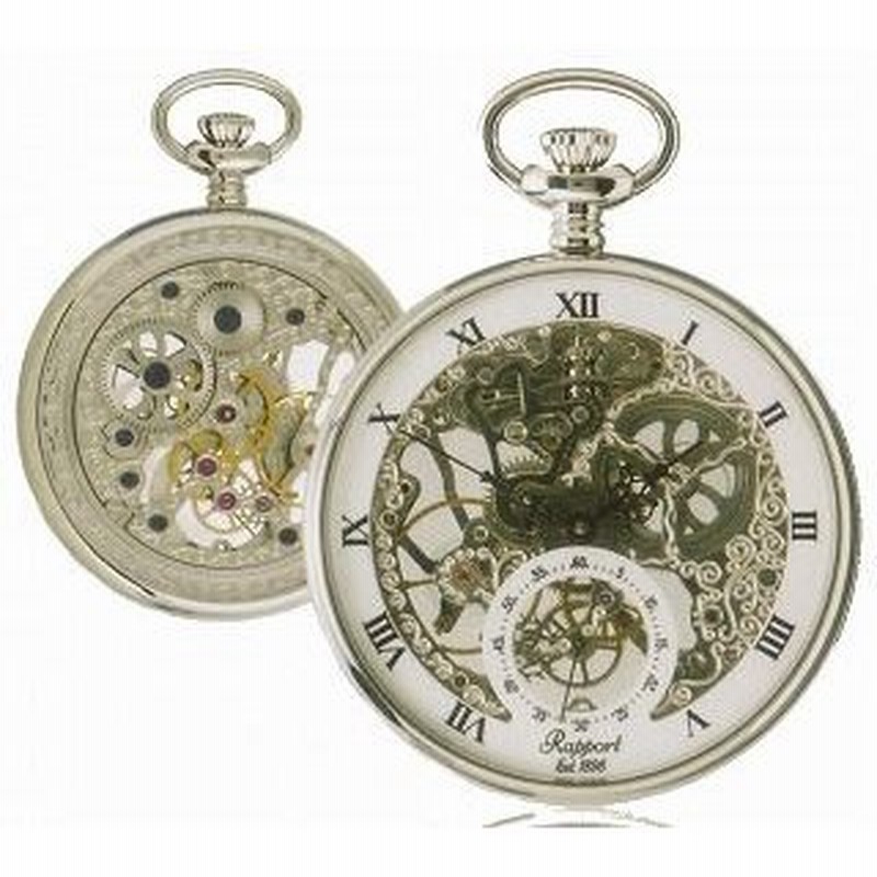 Rapport ラポート 懐中時計 Pocket Watch PW89 チェーン付 手巻き