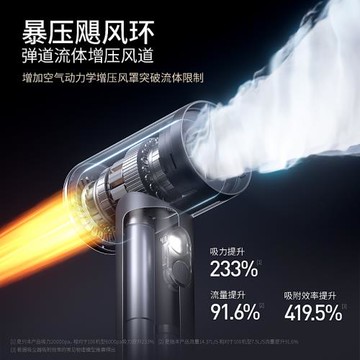 愛圖騰M8pro車載吸塵器車用大吸力超強吹吸機汽車高強力無線手持