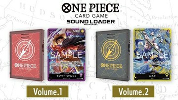 航海王 發聲音效卡磚 ONE PIECE卡牌對戰 SOUND LOADER 魯夫+艾涅爾 同捆組 高雄龐奇桌遊 正版桌遊專賣 玩樂小子