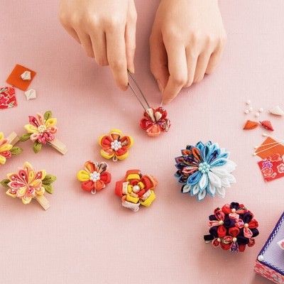 きれいに作れるコツが学べる つまみ細工 はじめてさんのきほんのき レッスンの会 フェリシモ Felissimo 通販 Lineポイント最大1 0 Get Lineショッピング