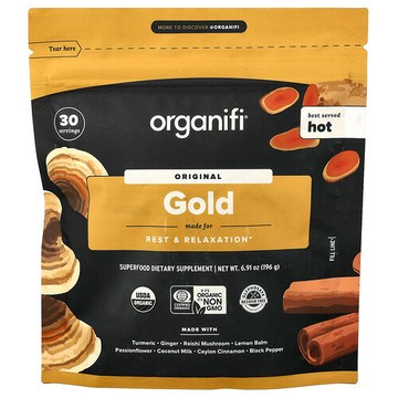 Organifi, Original Gold，Superfoods 補劑，6.91 盎司（196 克）