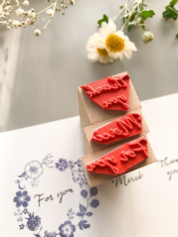 【好評加售】春浪漫 百花木頭印章組