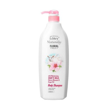 日本leivy櫻花羊奶沐浴乳1000ml