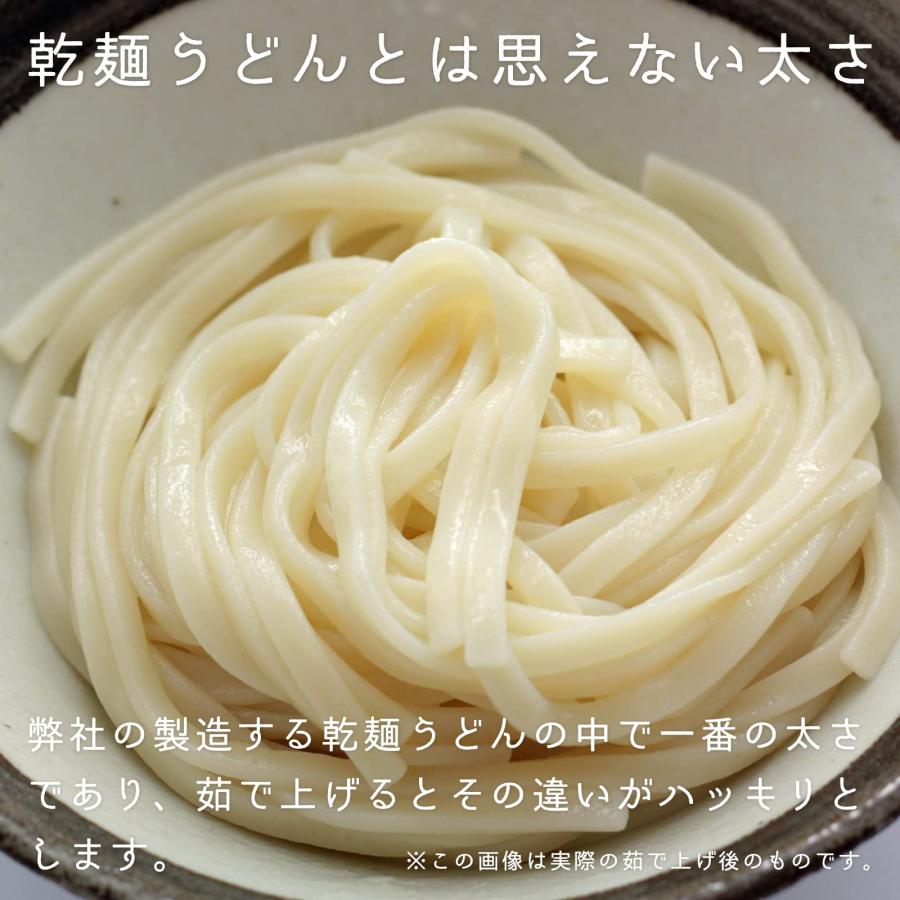 木下製粉 麺七干しうどん 250g×15袋 極太の乾麺