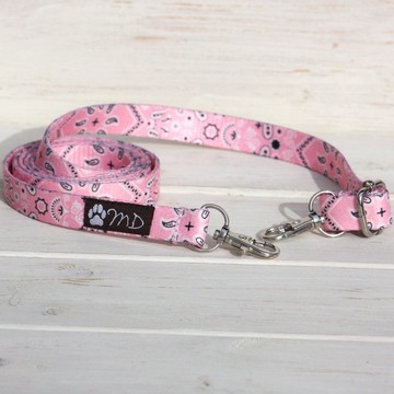 Bandana 粉色手機斜背可調式掛繩 / 日本製造