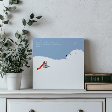 NEW 無框畫-別擔心我一直都在 30 x 30