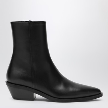 The Hudson black leather ankle boots