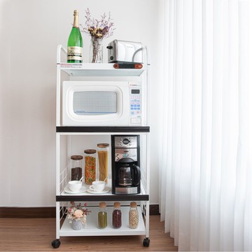 愛樂美 AI智慧 2拉板 四層電器收納架 置物架 層架 附插座