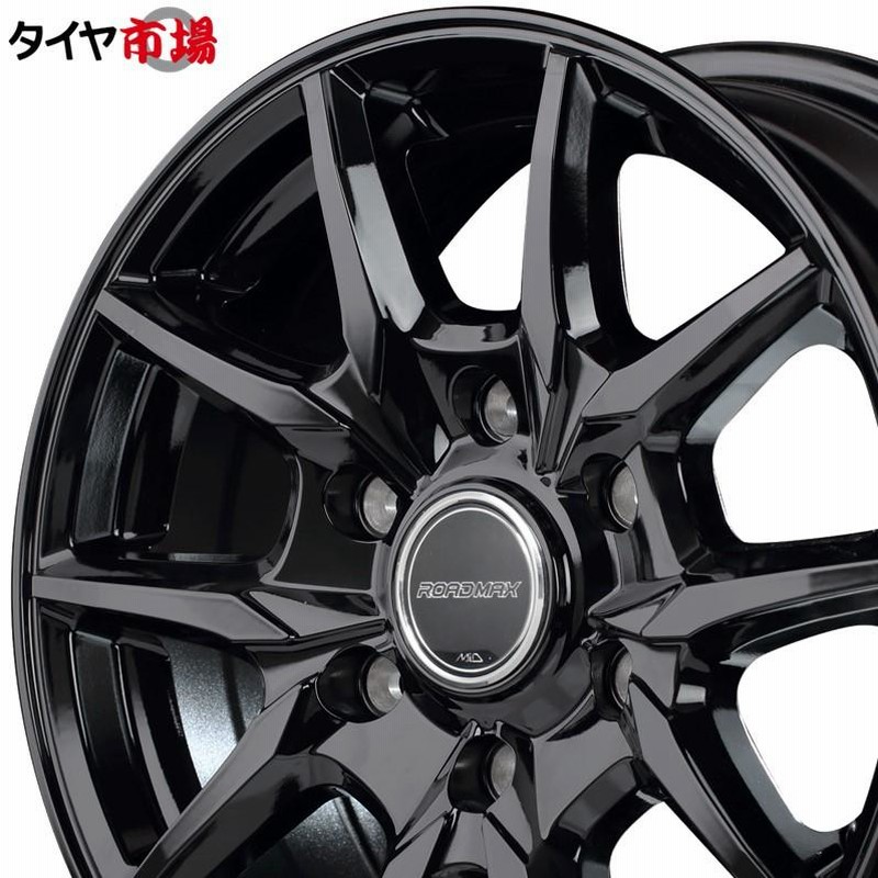 ホイール4本セット ROADMAX ロードマックス KG-25 16インチ リム