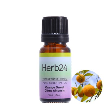 【草本24。Herb24】甜橙 純質精油 10ml