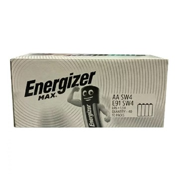 Energizer 勁量 3號 AA 鹼性電池 40顆入 /盒