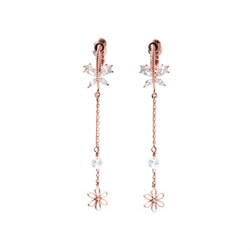 [韓國] 波莉亞的花園夾式耳環 / 3色 / Polya's Garden Ear Clip