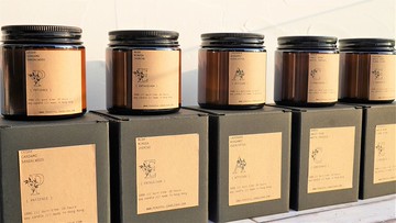 【Signature Letter Candle】香薰大豆蠟蠟燭 - 100G