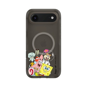 iPhone Air AirX 本質黑 - 海綿寶寶 SpongeBob - 比奇堡居民