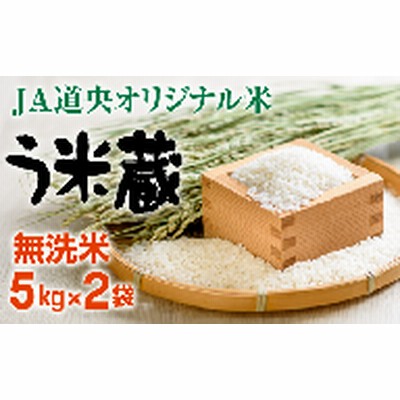【令和5年産新米】う米蔵無洗米５ｋｇ×２【290023】