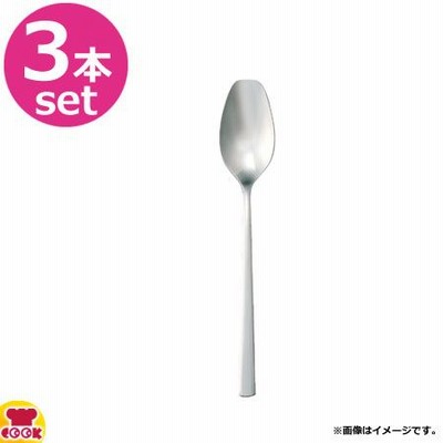 BELO INOX OBELISKO（オベリスコ）シャイニー デザートスプーン 3本（送料無料、代引不可）