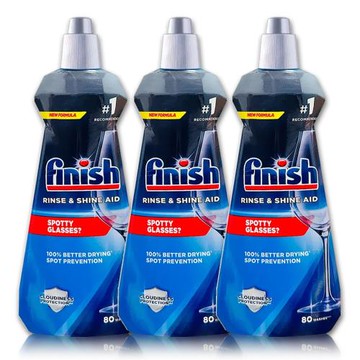 FINISH洗碗機專用光潔劑400ml(經典香) x3瓶