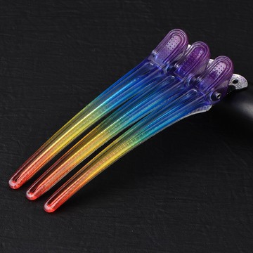 美發夾子鱷魚夾鴨嘴無痕發夾理發店專用側邊劉海化妝洗臉分發發卡