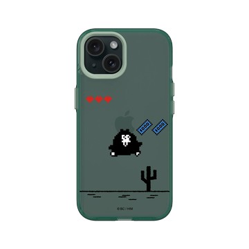 iPhone 15 Clear 憂墨綠 - 奧樂雞 Ology - 電動奧樂雞