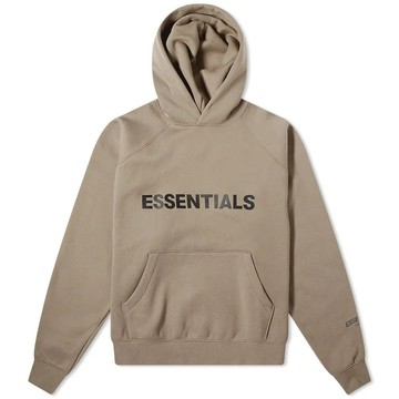 【逢甲 FUZZY】FOG Essentials 3D Silicon Pullover Hoodie 深藍 水泥灰