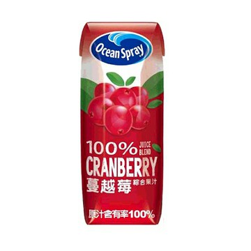 [COSCO代購6] 單次運費限購1組 限宅配 C126581 OCEAN SPRAY 蔓越莓100%綜合果汁 每瓶250毫升X18入