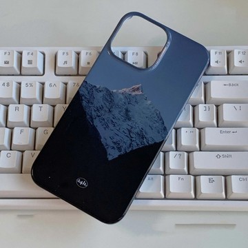 日照金山 夏日雪山森林 iPhone 風景全包光面菲林手機硬殼