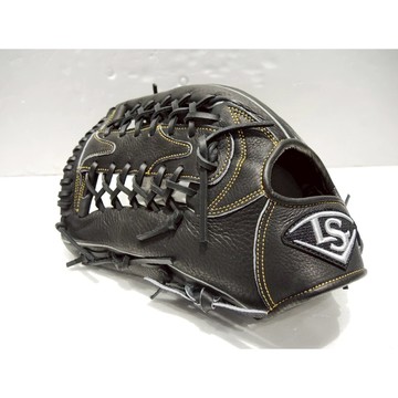 Louisville Slugger LS 棒壘手套 EZ 系列 黑 經典T網 反手 LB43401BK4L 【樂買網】