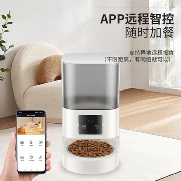 寵物智能喂貓器定時定量遠程控制自動喂食器貓糧狗糧智能投食機