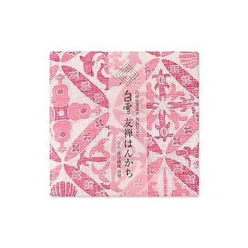 京友禪染手帕 / 夏威夷 紅色