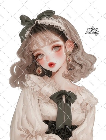 原創貼紙 no.7322 人物貼紙 原創貼紙 人物貼紙 女孩貼紙 原創人物貼紙